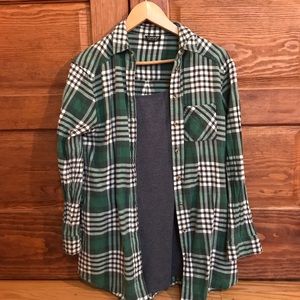 Plaid t-shirt dress with FREE camisole dress